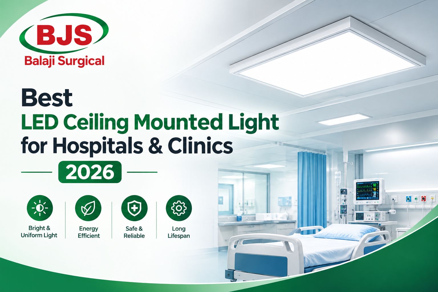 Best LED Ceiling Mounted Light for Hospitals & Clinics 2026