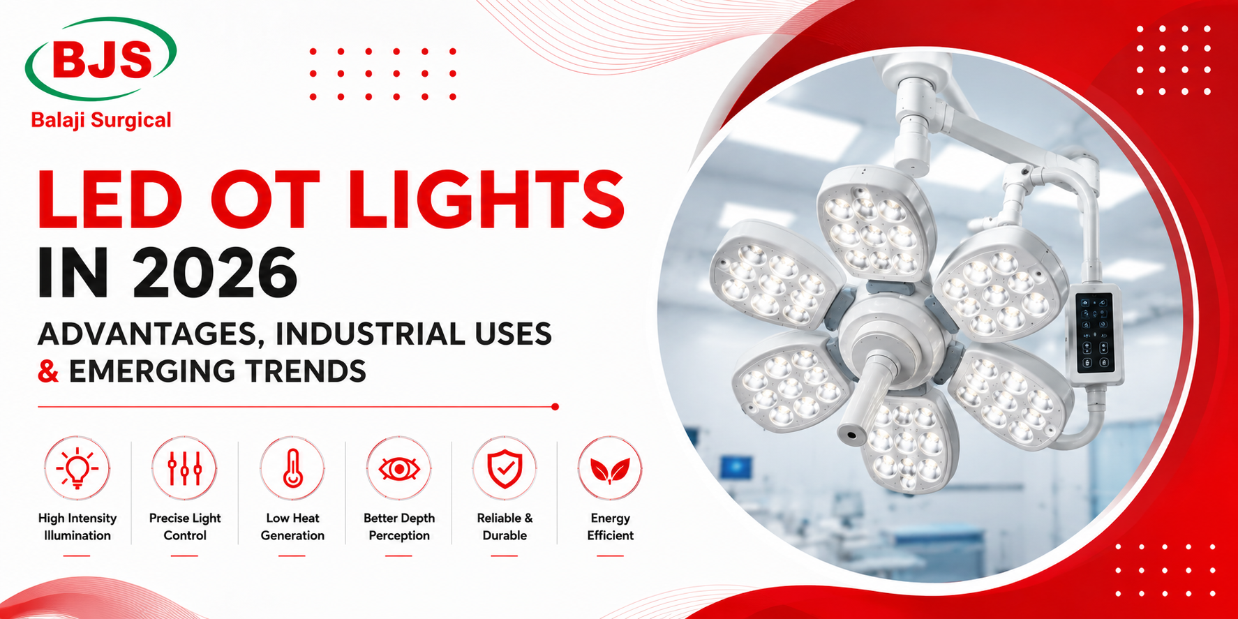 LED OT Lights in 2026 Advantages Industrial Uses and Emerging Trends