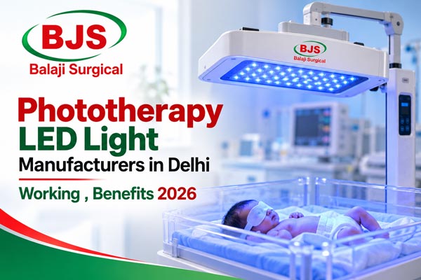 Phototherapy LED Light Manufacturers in Delhi Working , Benefits 2026