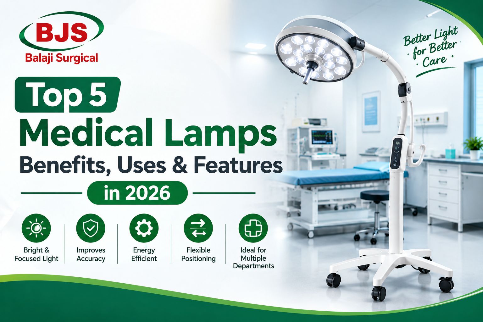 Top 5 Medical Lamps Benefits, Uses & Features in 2026